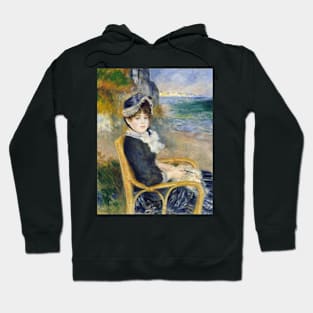 By the Seashore by Auguste Renoir Hoodie